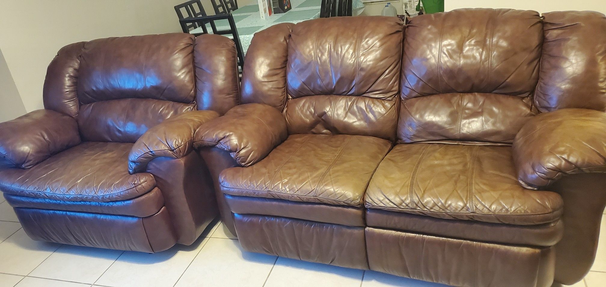 Leather Couch / Seats