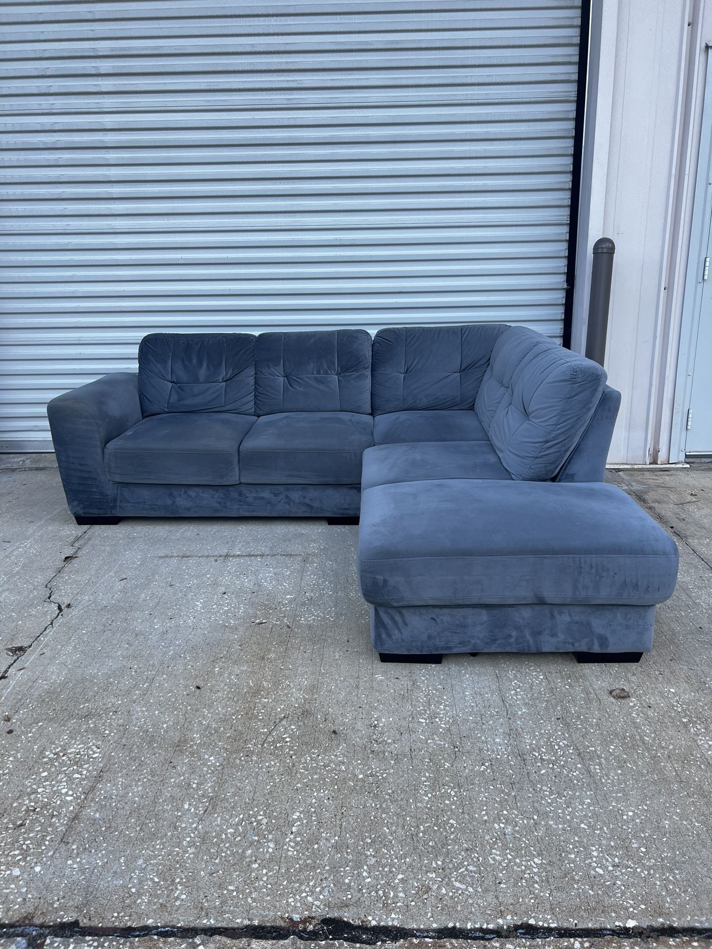 Blue Sectional Couch