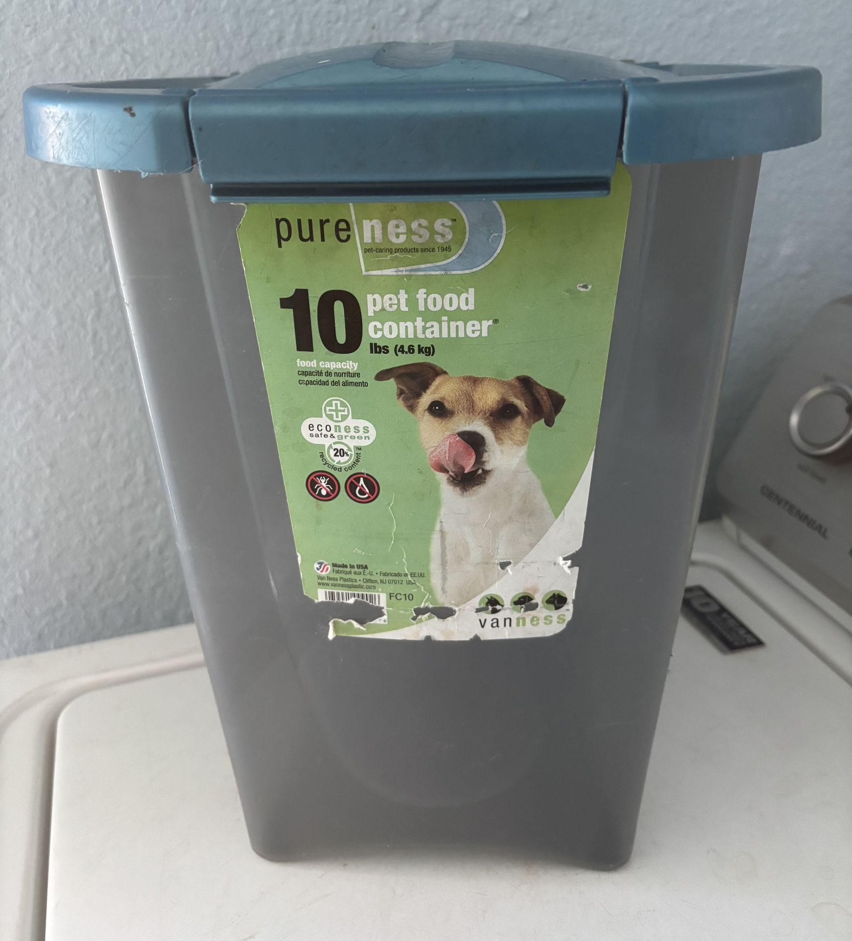 Van Ness Pet Food Container 10 lbs