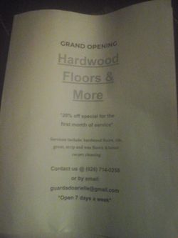 Hardwood Floors and more