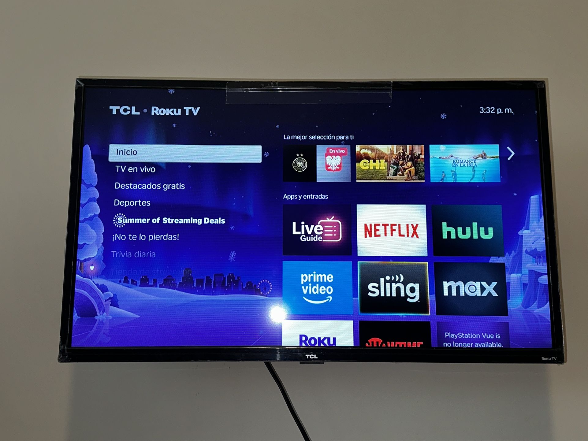 TCL 32” Roku Smart Tv