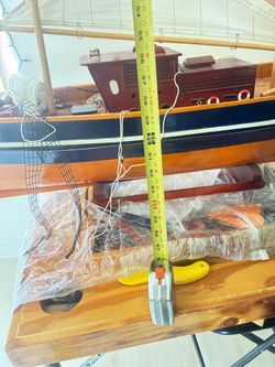 Miniature  sail boat