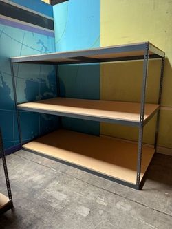 Industrial Shelving 8 ft W x 4 ft D 3 Tier Warehouse Storage Rack Similar to Uline Stronger Than Home Depot Lowes And Costco Delivery Available