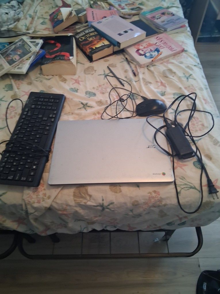 Mac Laptop And Keyboard