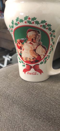 Santa Claus coffee cup Coca-Cola