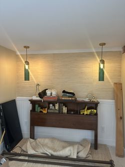 Vintage Oak Full/Double Bed Frame