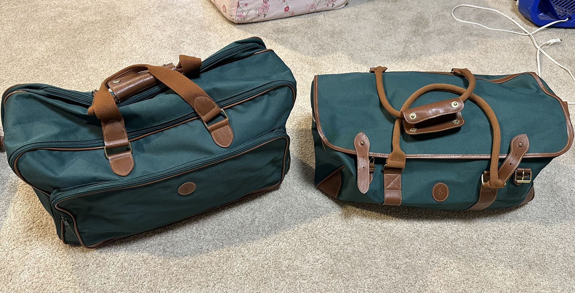 Polo Ralph Lauren Duffle Bag Set Light Weight 