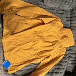 Yellow Rain Columbia Jacket (small)