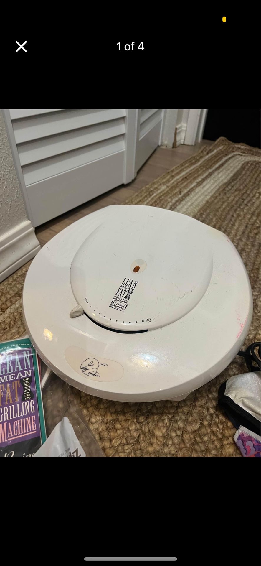LOW PRICE MOVING- george foreman grill