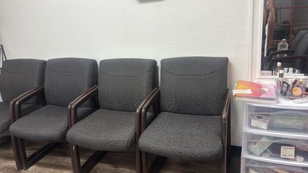 Set of 4 Waiting Room Chairs