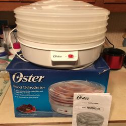 OSTER 4 Tray Dehydrator White