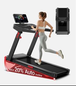 Folding Treadmill with Auto Incline and Display - L10 (HN)