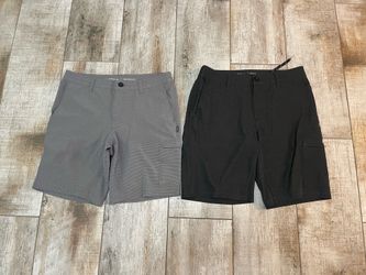 2 Pair O’Neill Crossover Men’s Shorts Size 32