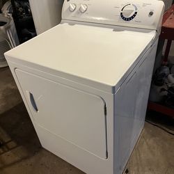 GE gas dryer installed