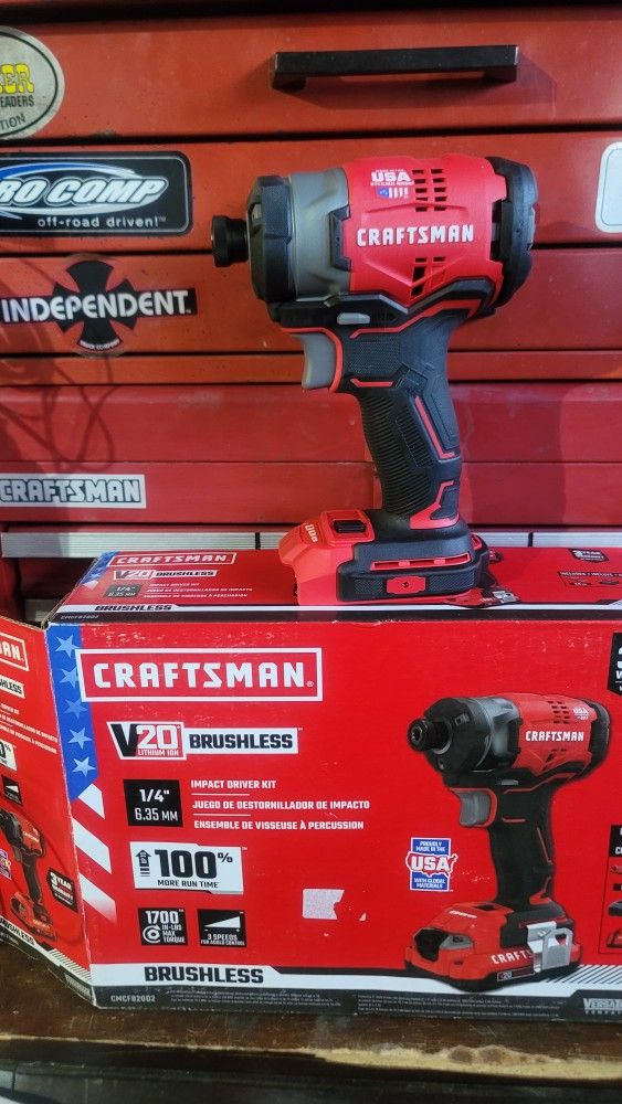 Craftsman Brushless Impact Driver ((Tool Only ))