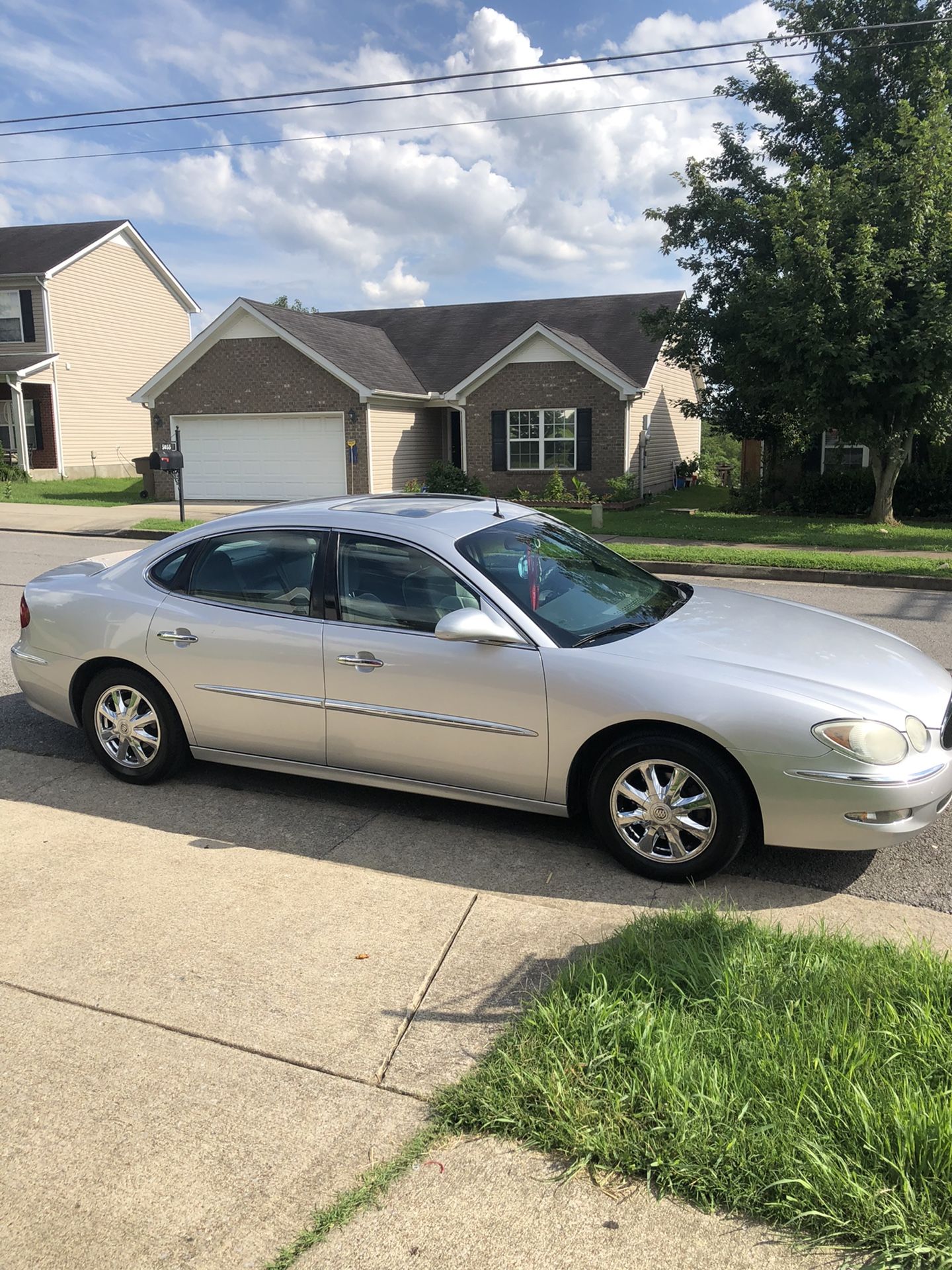 I have this 2005 Buick LaCrosse with 114,000 miles, really clean inside and outside clean title never been crashed or trade for little truck