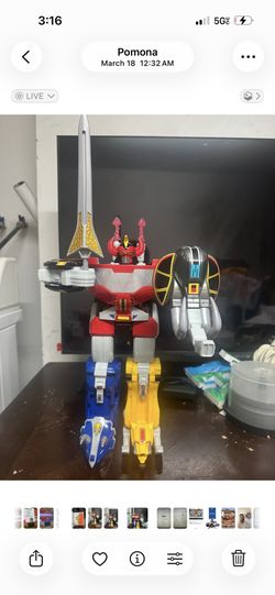Mighty Morphing Power Rangers Megazord Re-ignition