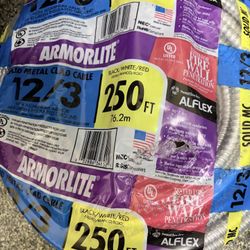 Southwire Armorlite Alflex 12/3 250 ft Metal Clad Cable