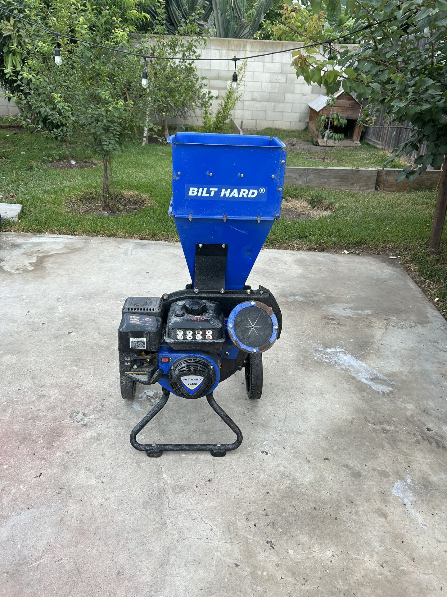 Bilt Hard Wood Chipper 224cc