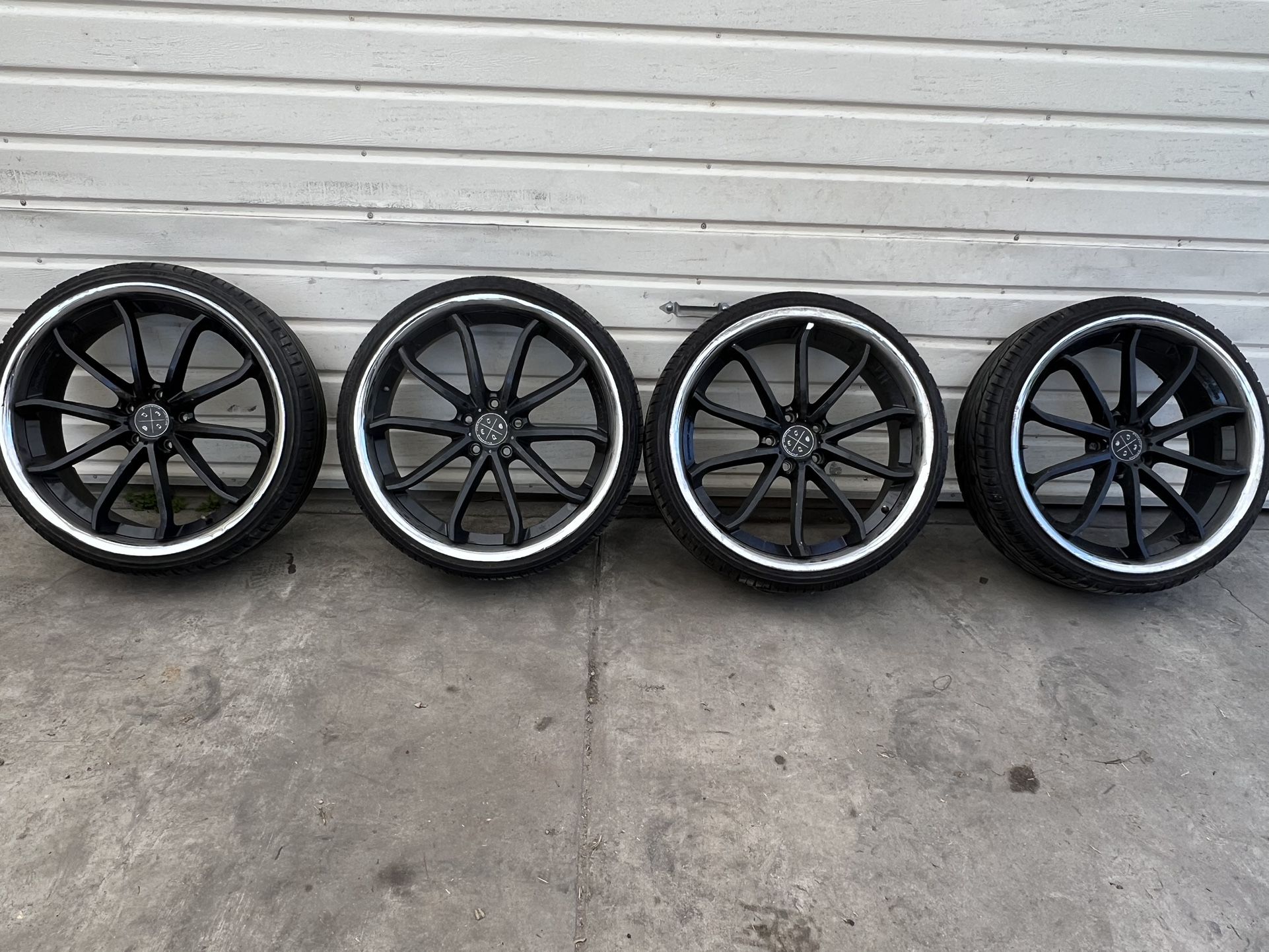 22in Blaque Diamond Rims for Sale in Los Angeles, CA - OfferUp