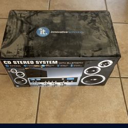 CD Stereo System Bluetooth 