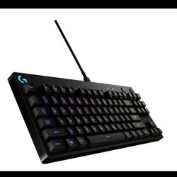 Logitech Pro Mechanical Gaming Keyboard for PC NEW IN BOX NEVER OPEN 

Dimention: 2.1" H x 15.8" W x 6.3"D
Illuminated, RGB Lighting , Anti-ghosting k