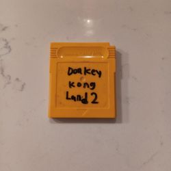 Donkey Kong Land 2 (Nintendo Game Boy, 1996) No Label