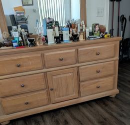 Dresser And Mirror