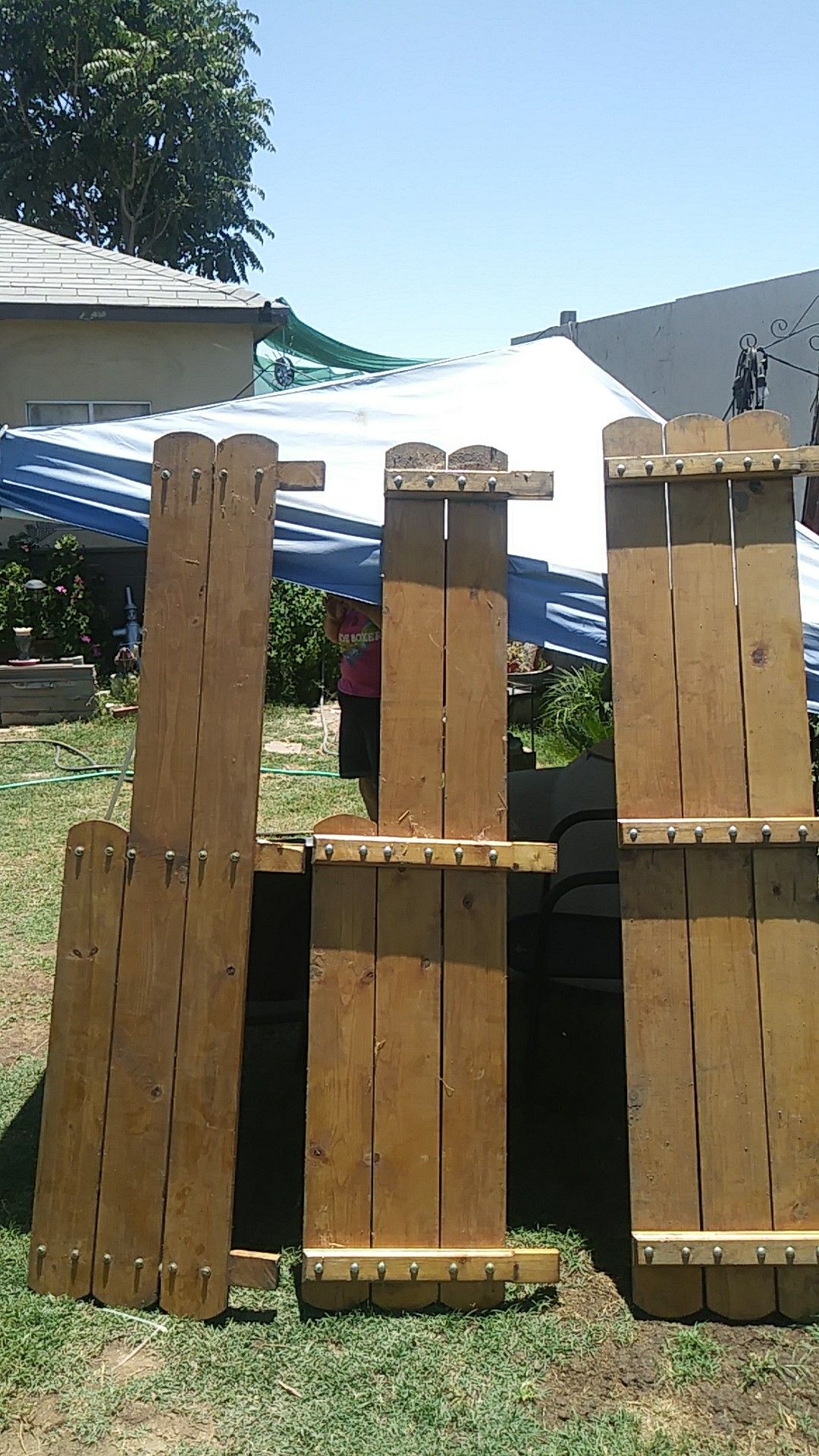 Vintage TRUCK BED RAILS
