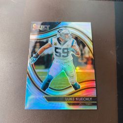 2020 Select Luke Kuechly Silver Prizm Field Level #313 Panthers