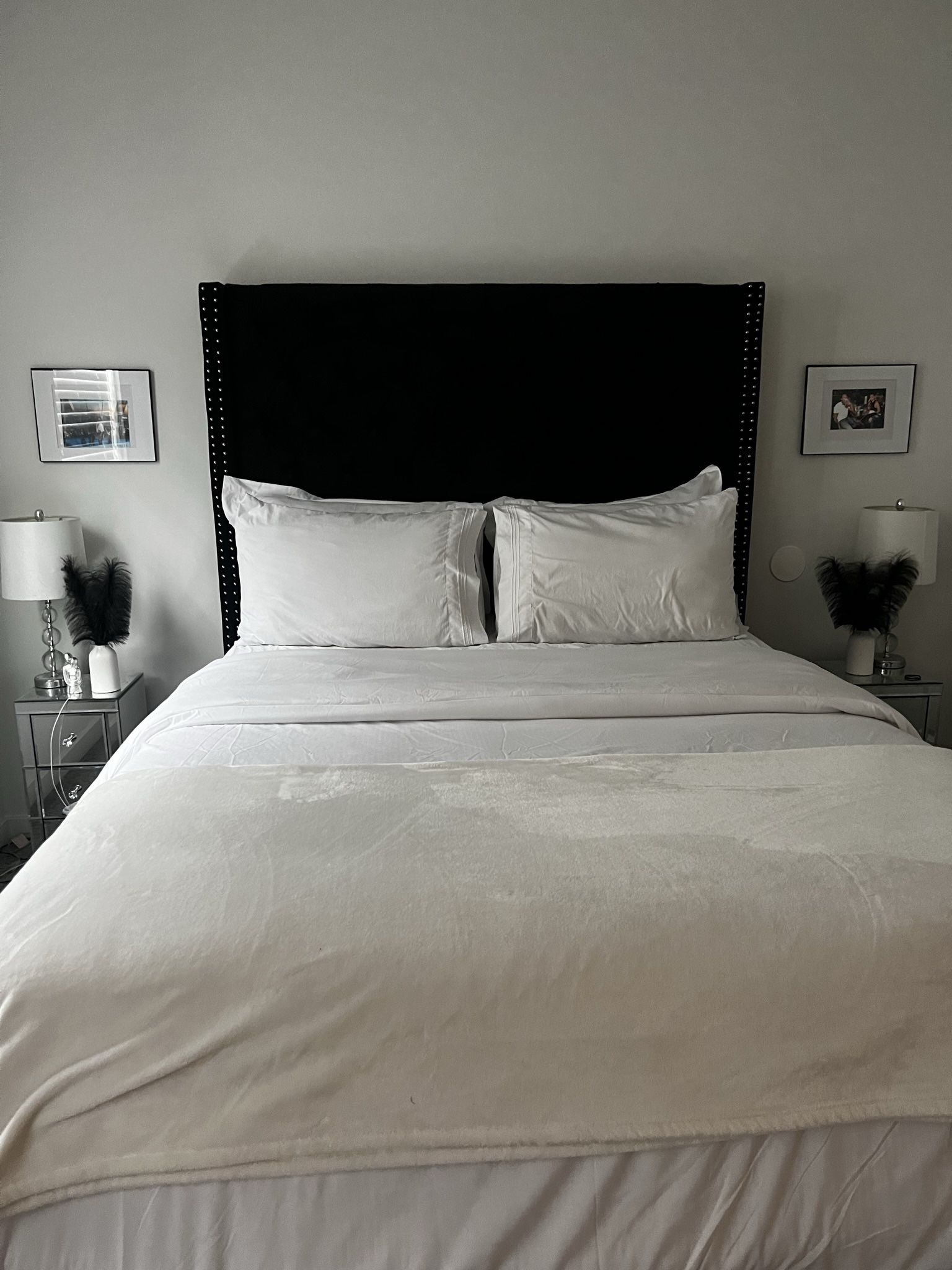 Queen bed frame