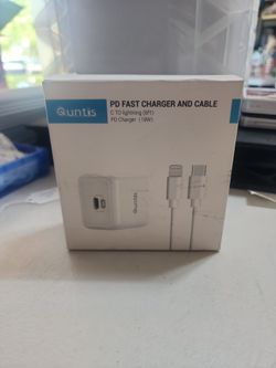 PD Fast Charger  And Cable New In Box Apple 🍎 Products 