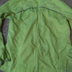 Reebok Womens windbreaker Jacket Size large 