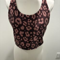Leopard Exercise Top 