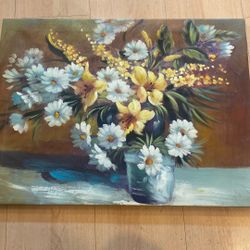 Floral Canvas Art  