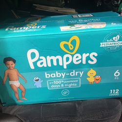 Pampers Baby Dry Size 6 112count