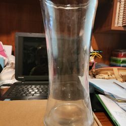 Clear Glass Vase