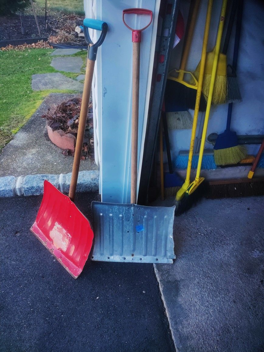 2-snow Shovels For 5.00