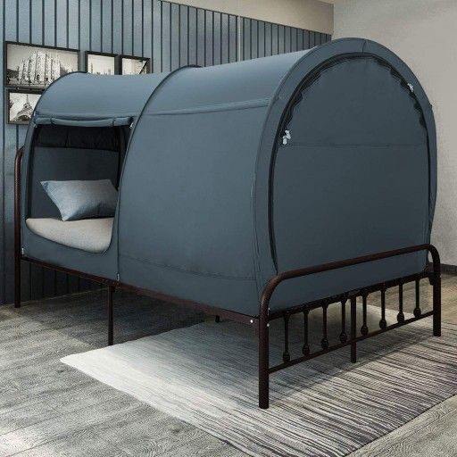 Alvantor/Leedor Privacy Pop Bed Tent Pop-Up Bed Canopy Twin Size