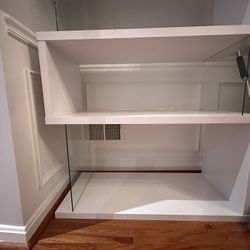 Bookcase With Glass Siding 