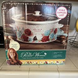 The Pioneer Woman, Kitchen, Brand New Pioneer Woman 5 Quart Slow Cooker  Never Used With Box