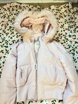 Hollister Pink Puffer Jacket