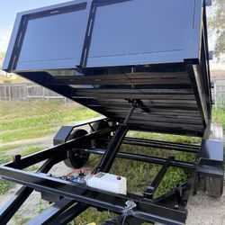 New 8x2x12 Hydraulic Utility Dump Trailer 