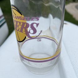 Vintage Lakers Glass