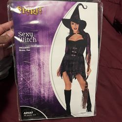 Women’s  S/4-6 Witch Halloween Costume