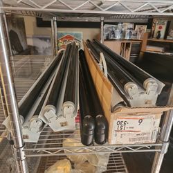 5 Black Lights With Case Of New Bullbs 