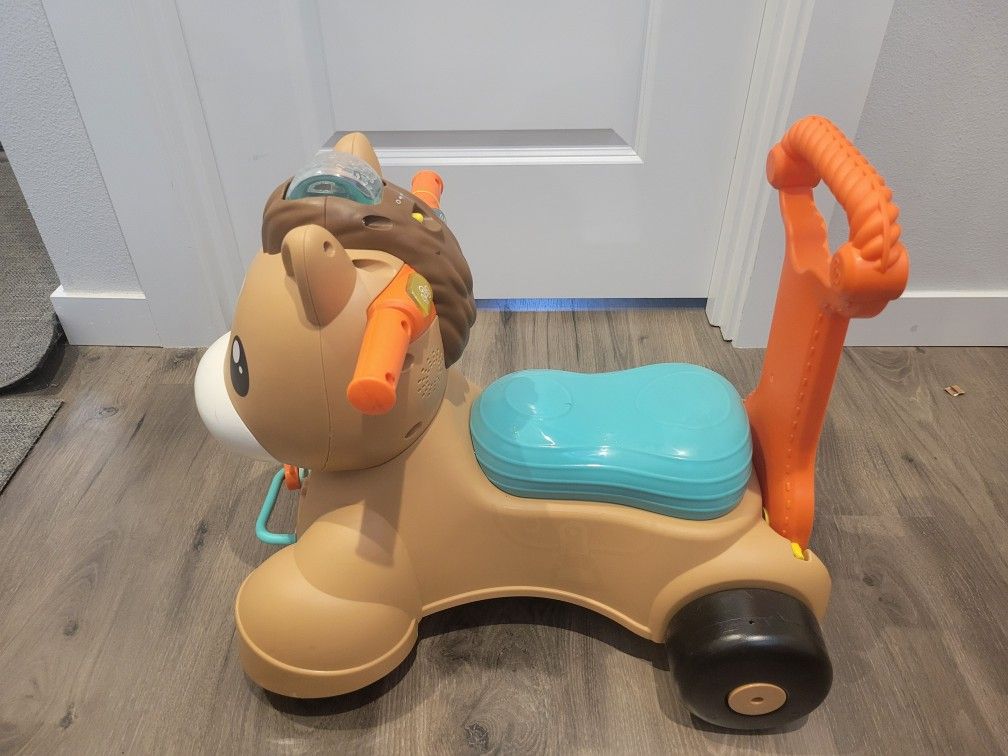Fisher Price Walk Bounce & Ride Pony Baby Walker