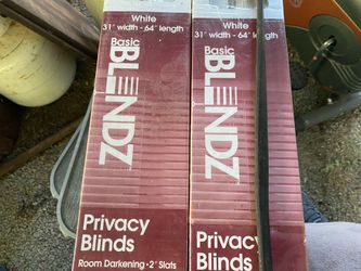 Vinyl blinds