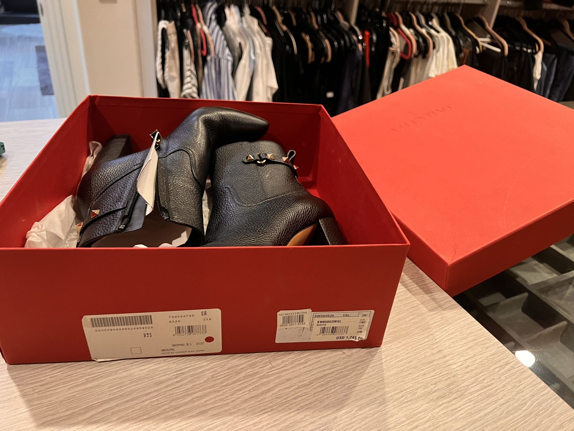 NEW IN BOX valentino boots $1245 New