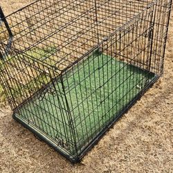 XL Dog Crate Dual Opening